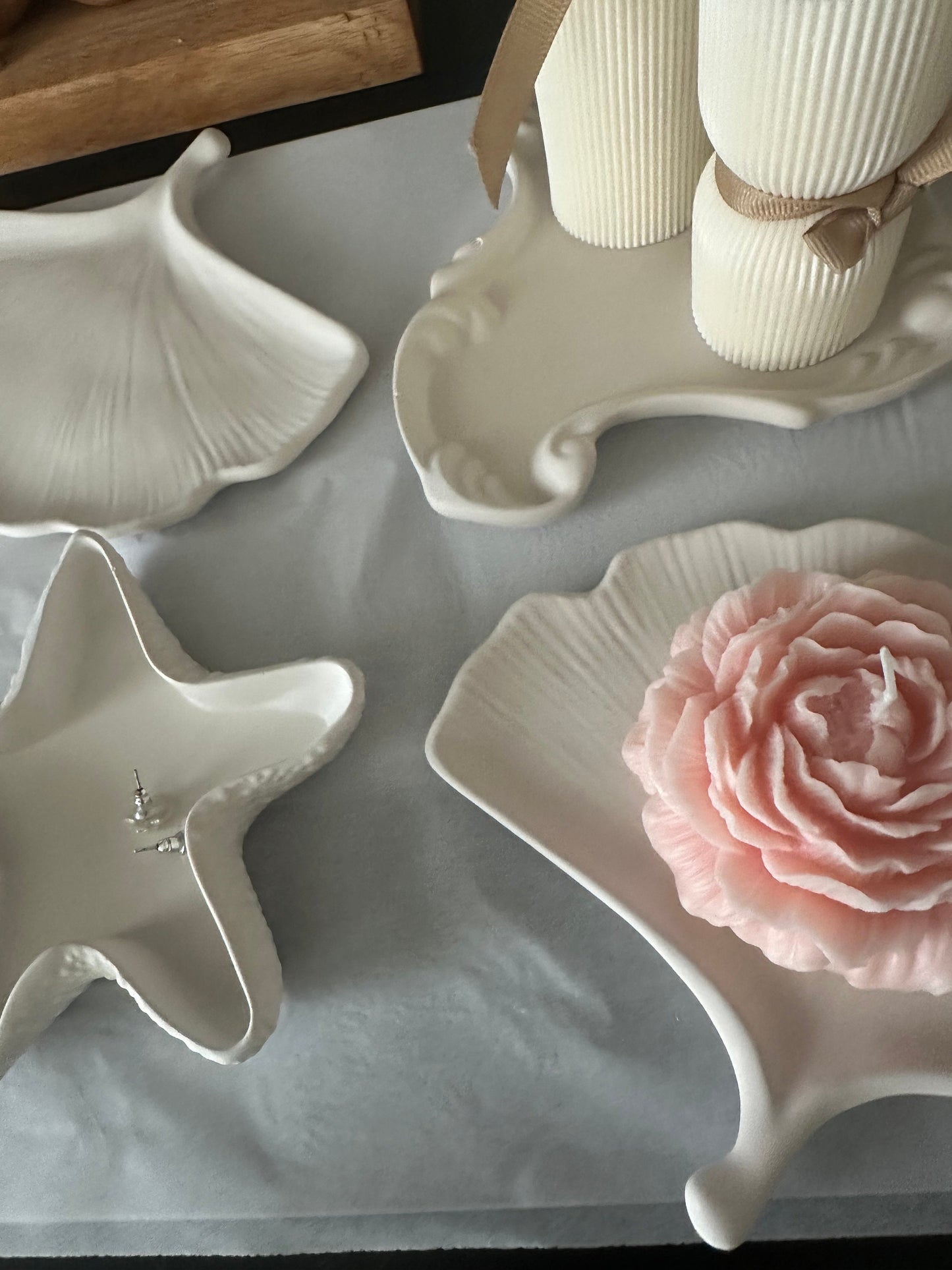 Jewelry tray, Starfish trinket dish, Handmade, Ring dish, Birthday Gift, Key tray, Home Decor, Handmade Gift favors, Bulk, Decorative tray