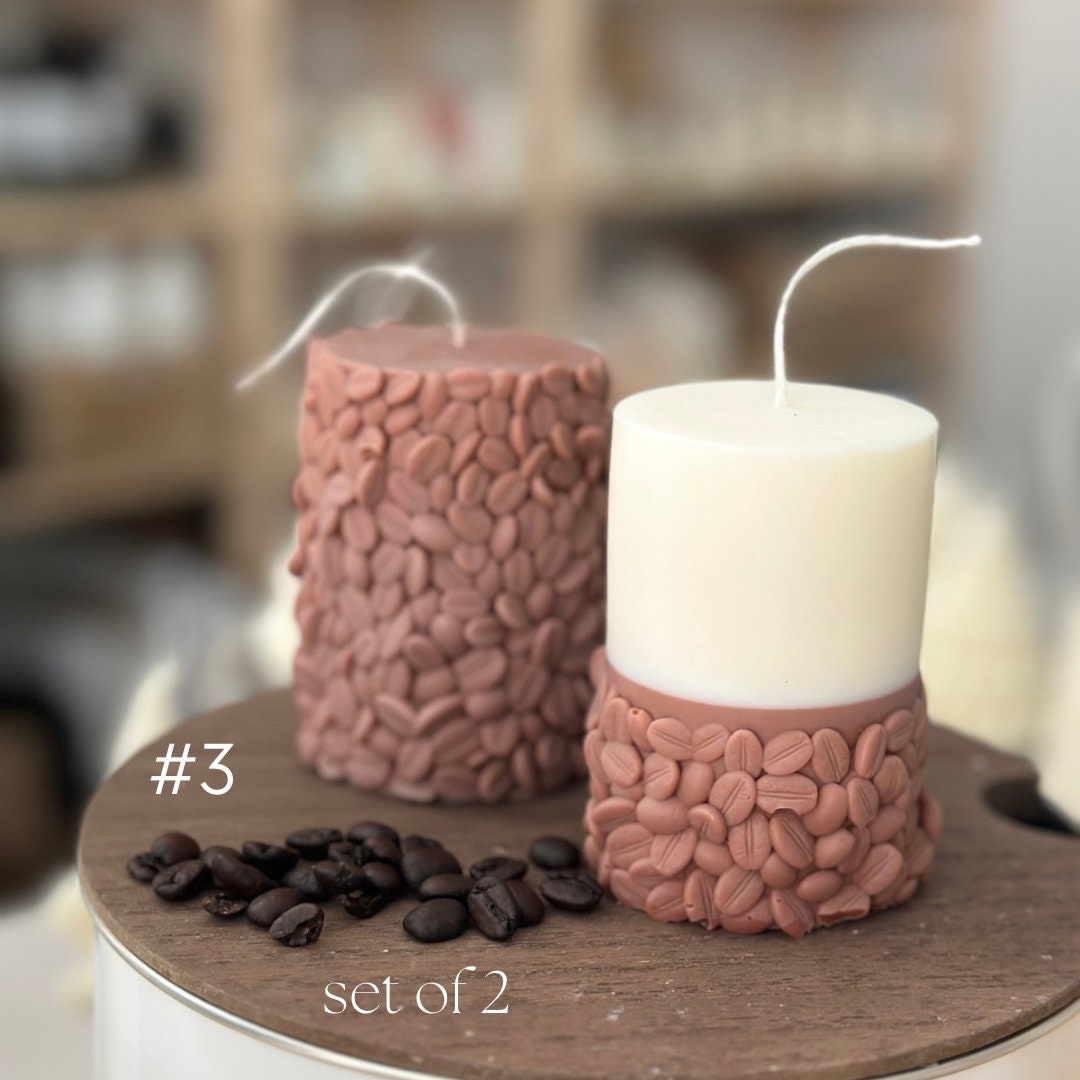 Pillar candle, Soy wax candle, Christmas gift, hand-poured, Home decor, Christmas Decor, Custom color candle, Cylinder candle, Pillars