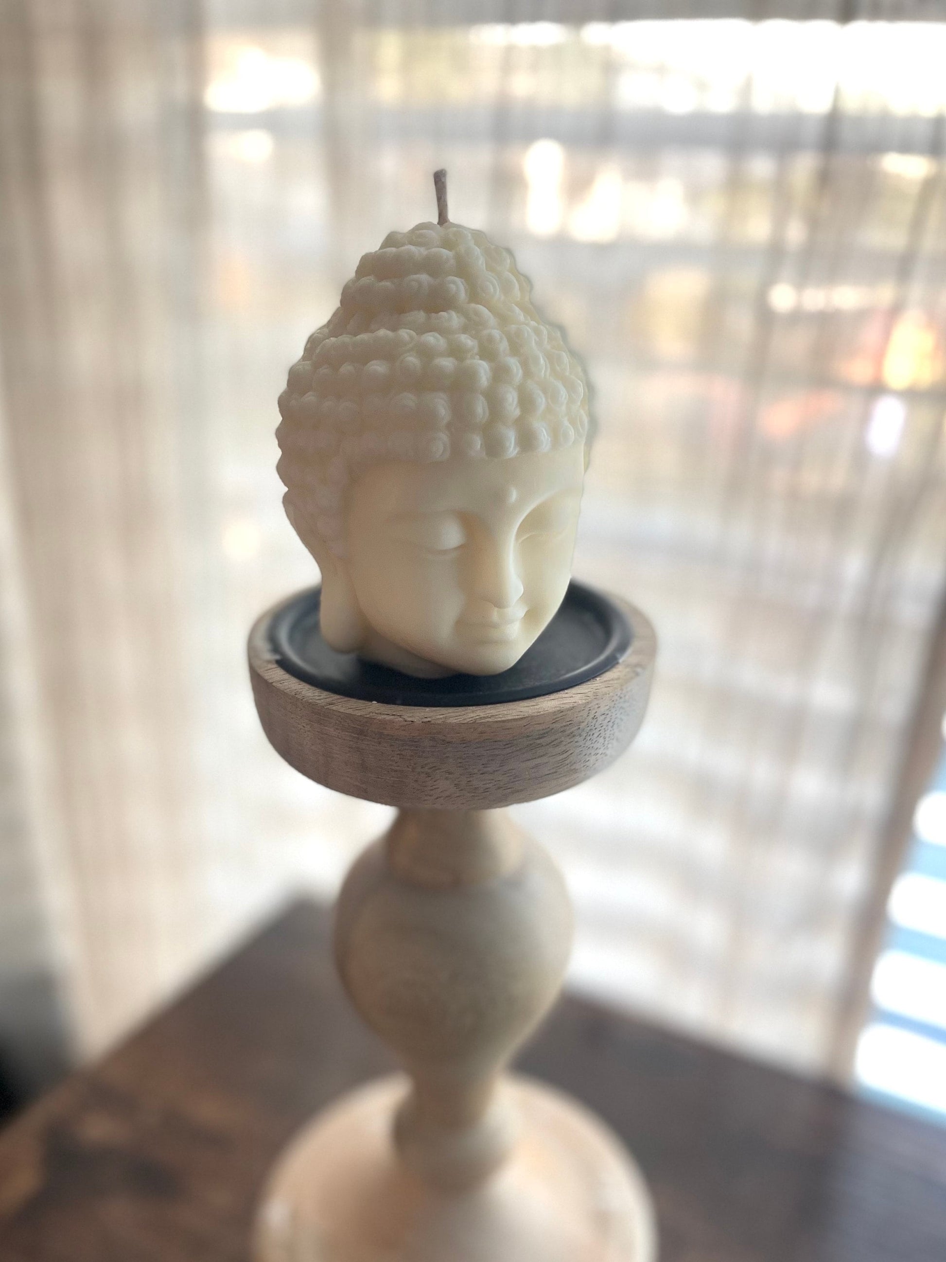 Buddha Head Candle (1pc), Soy Candle, Custom Colors, Birthday Gift, Handmade Gift, Home Decor, Aroma candle, Buddha candle, Handmade Candle