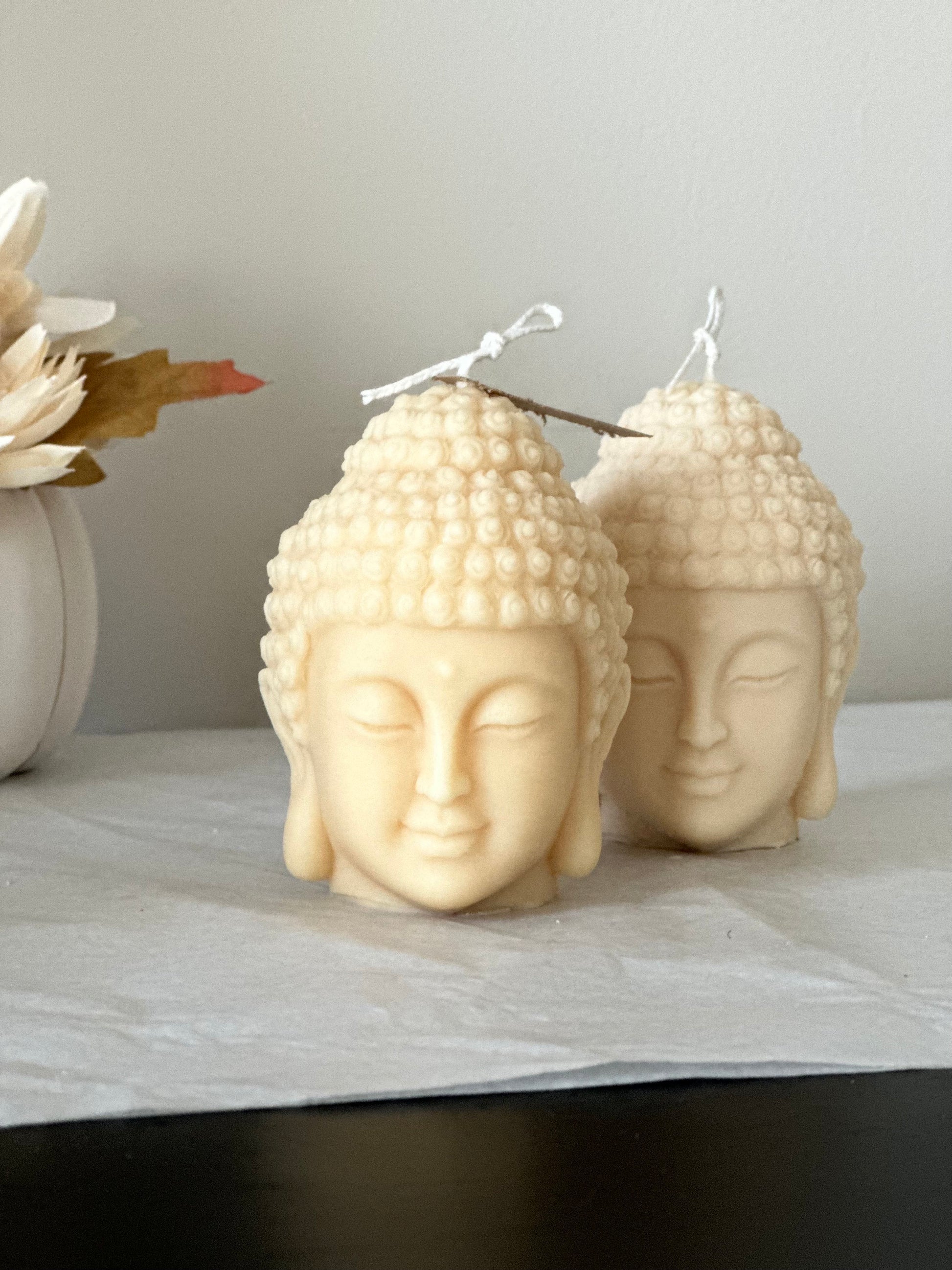 Buddha Head Candle (1pc), Soy Candle, Custom Colors, Birthday Gift, Handmade Gift, Home Decor, Aroma candle, Buddha candle, Handmade Candle