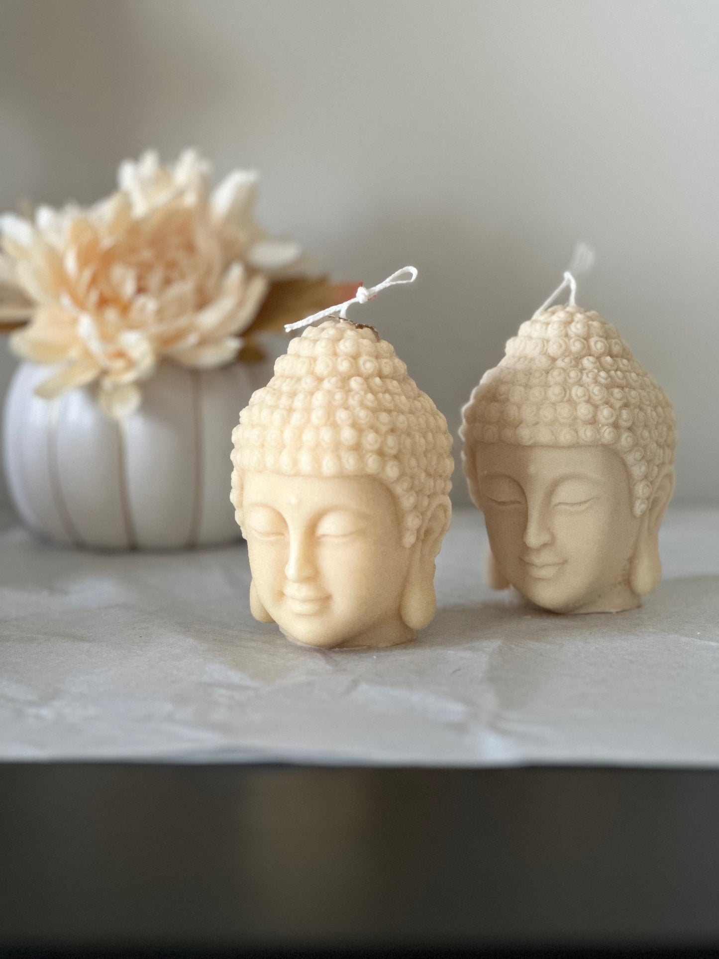 Buddha Head Candle (1pc), Soy Candle, Custom Colors, Birthday Gift, Handmade Gift, Home Decor, Aroma candle, Buddha candle, Handmade Candle