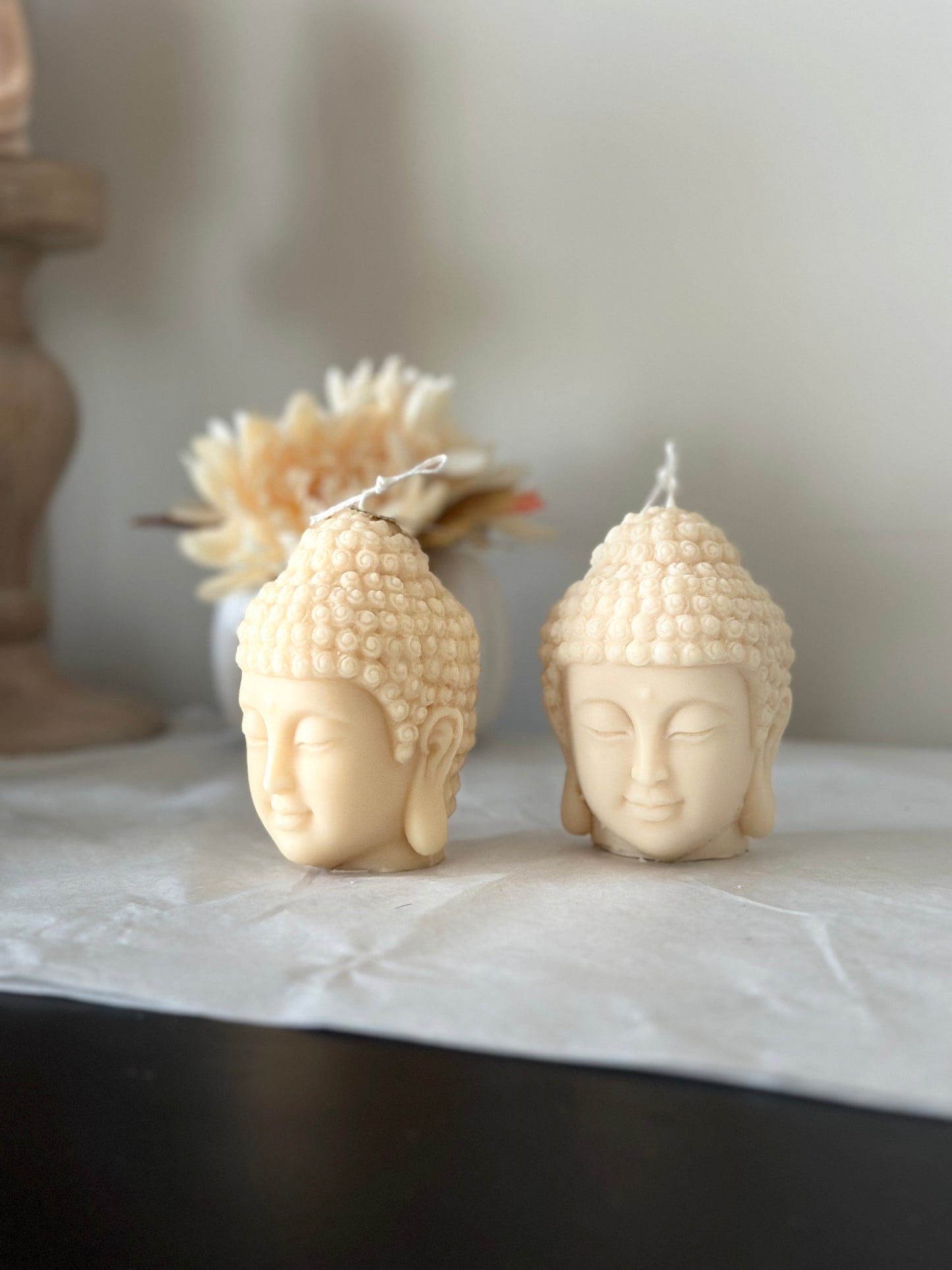 Buddha Head Candle (1pc), Soy Candle, Custom Colors, Birthday Gift, Handmade Gift, Home Decor, Aroma candle, Buddha candle, Handmade Candle