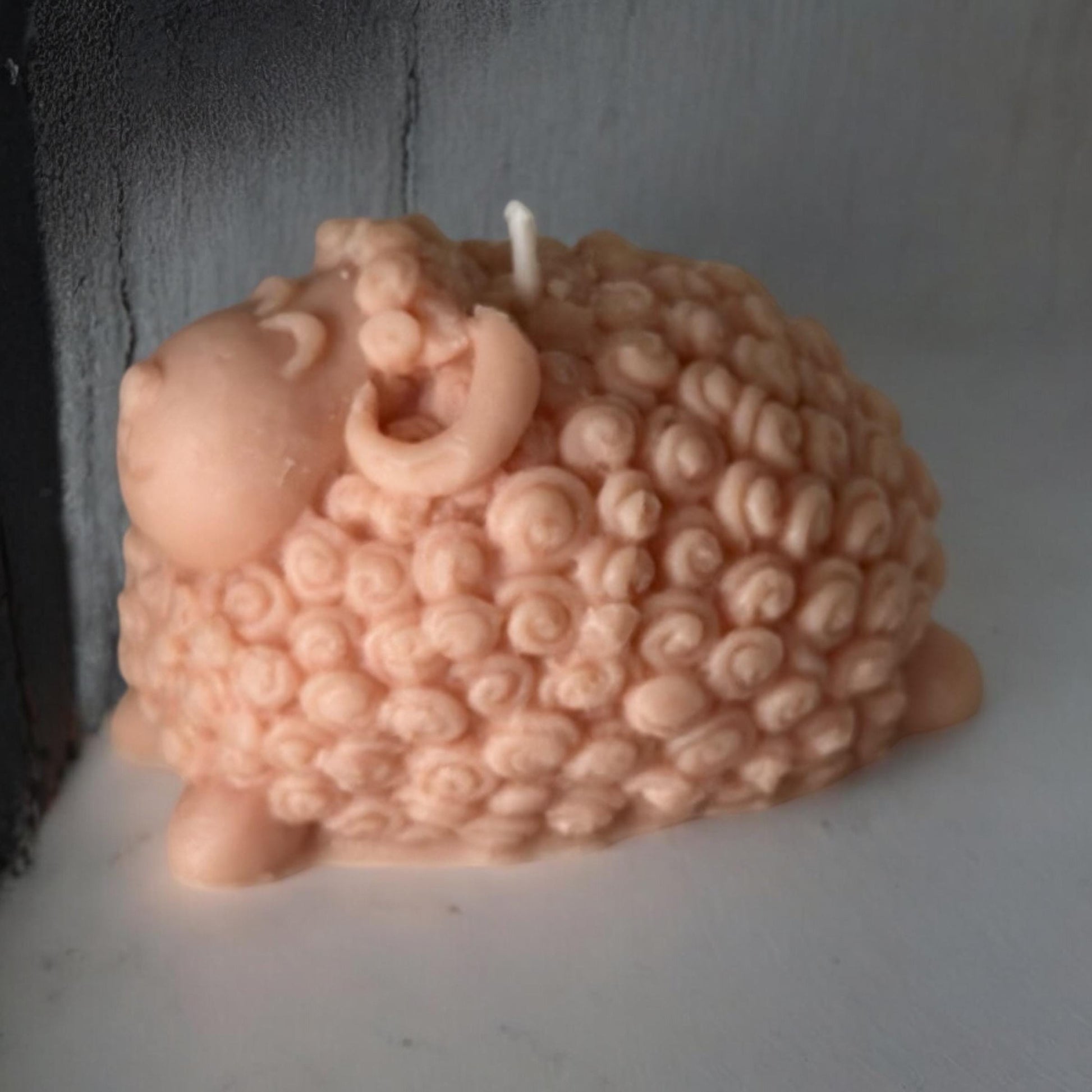 Sheep shaped candle, Soy Candle, Handmade Gift, Handmade candle, Aroma Candles, Birthday gift, Custom Color, gift favors