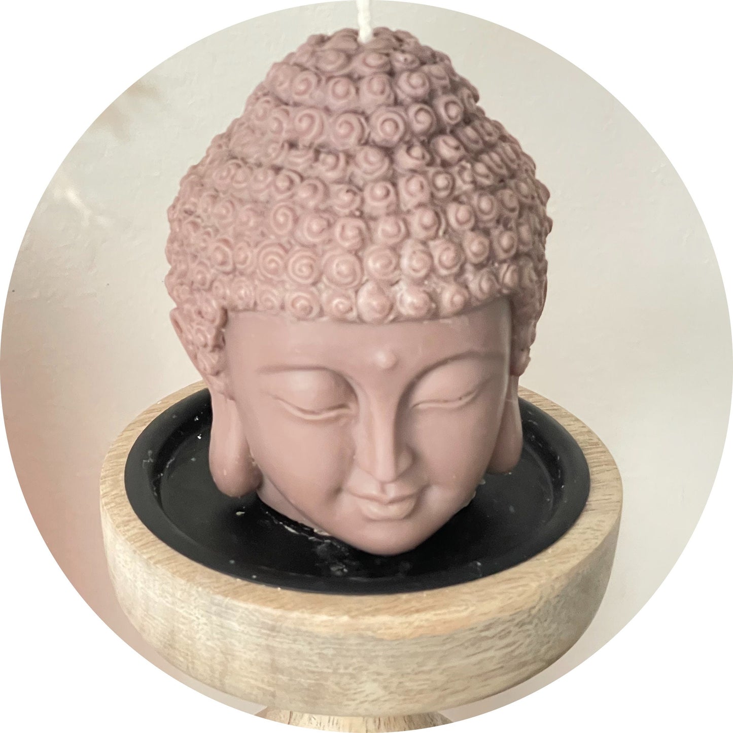 Buddha Head Candle, Soy Wax Decorative Candle, Aesthetic Gift,  Birthday Gift, Home Decor, Halloween Decor, Christmas gift, Aroma candles
