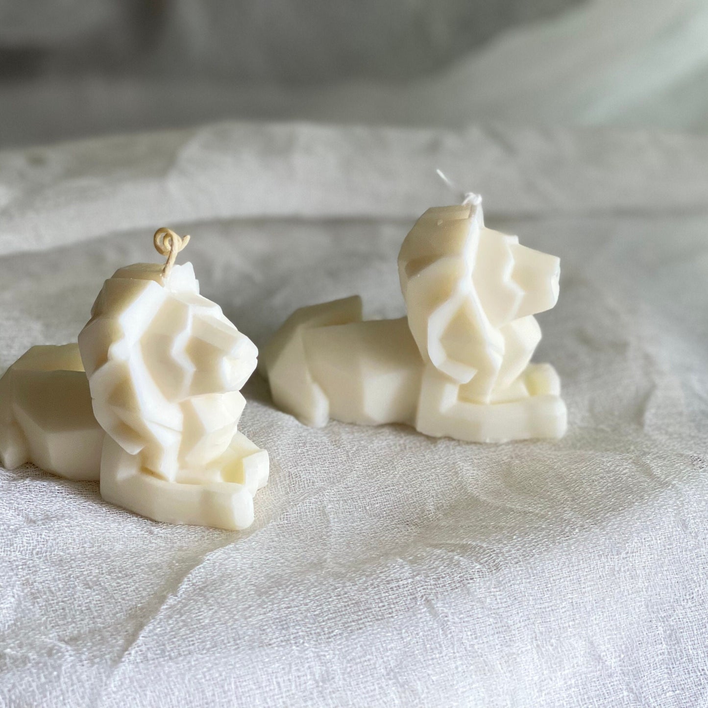 Lion Candles (1pc) Soy Wax, Unique Decor, Aesthetic Decor, Gift, Soy Wax, Hand-poured candles