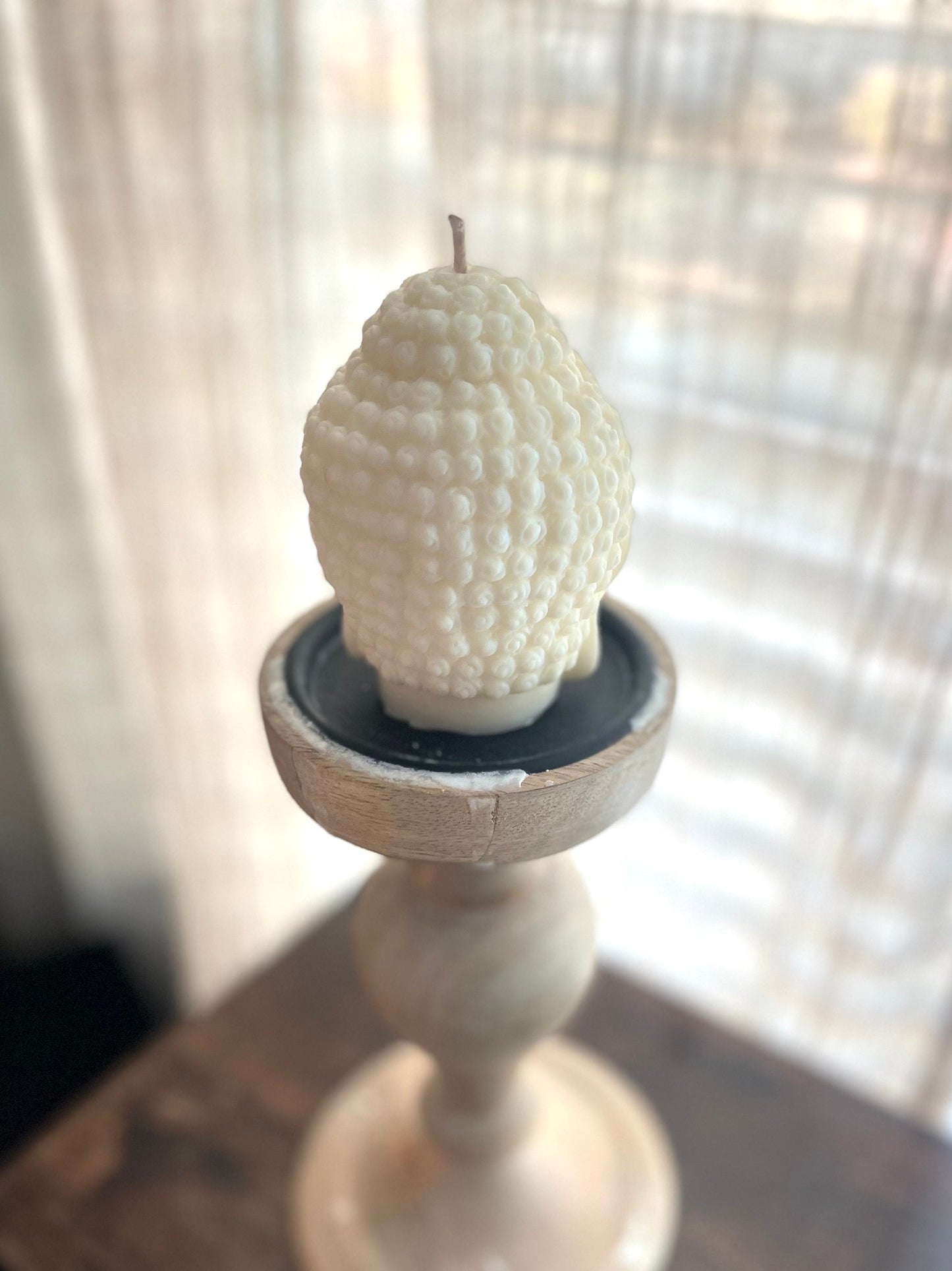 Buddha Head Candle, Soy Wax Decorative Candle, Aesthetic Gift,  Birthday Gift, Home Decor, Halloween Decor, Christmas gift, Aroma candles