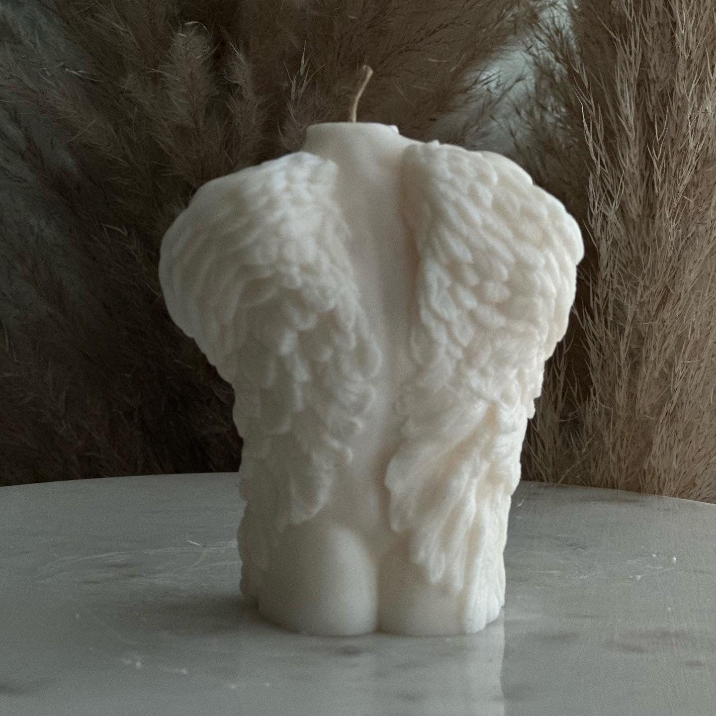 Male Angel Torso with Wings, Soy wax candles, Hand-poured Candles, Home decor, Decorative candles, Male with wings, Aroma Candles