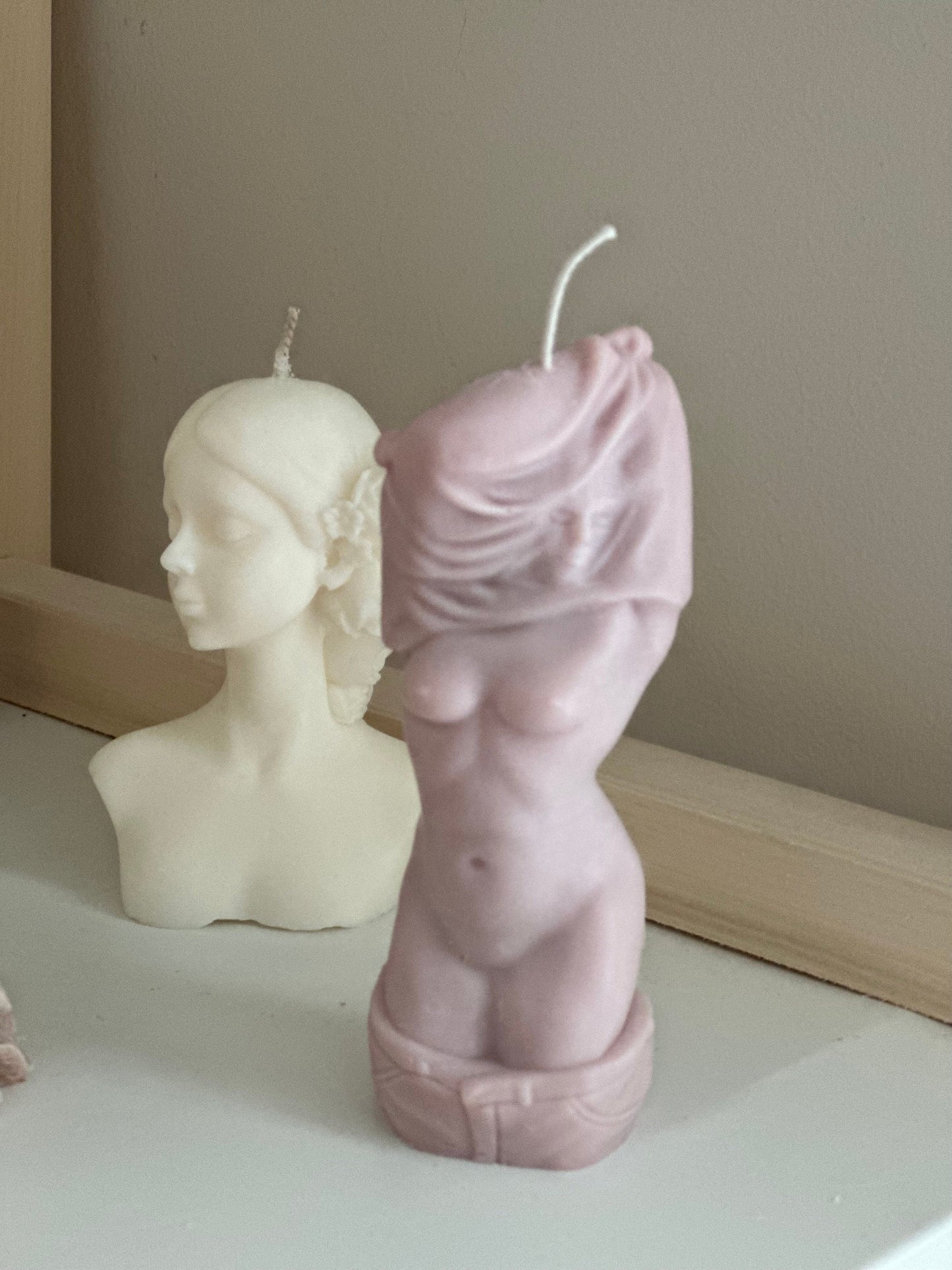 Naked Lady, Soy Wax Candle, Hand-poured Candle, Female torso, Goddess Candle, Eco candle, Birthday gift, Goddess candles, Christmas gift