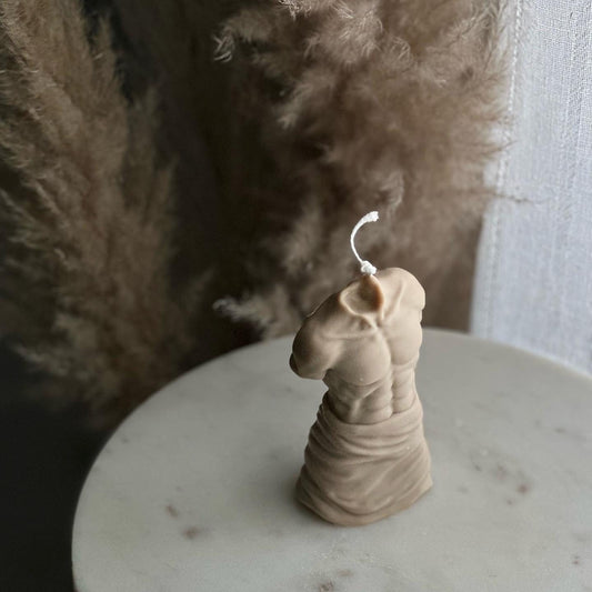 Men torso candle, Soy wax candle, Hand-poured candle, Handmade Gift, Female body, Decorative candle, Birthday Gift, Aroma candle, Trending