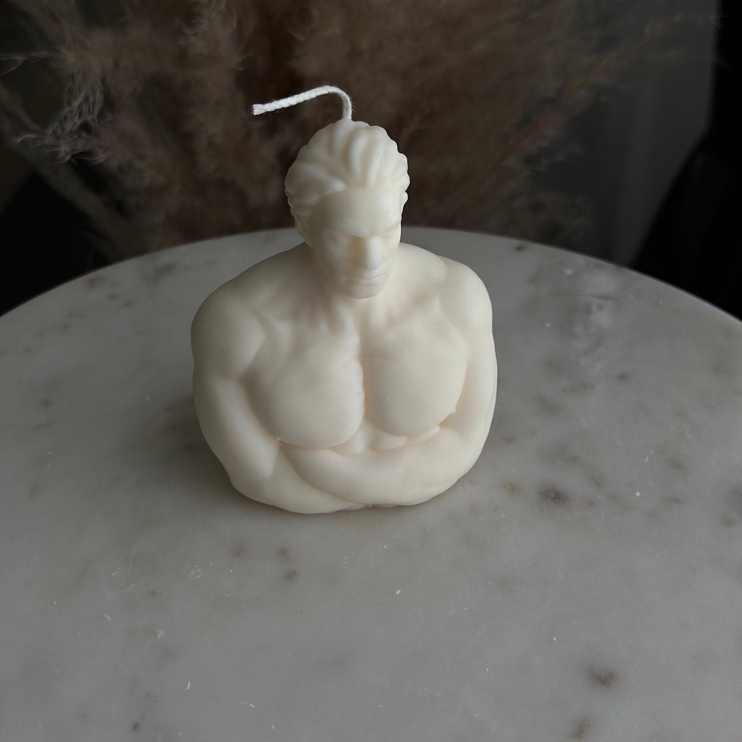 Men torso candle, Soy wax candle, Male with muscle candle, male body, Decorative candle, Birthday Gift, Aroma candle, Christmas Gift.